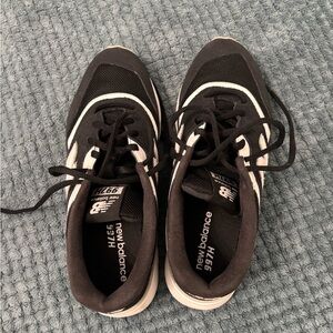 New Balance 997 Black and White Sneakers